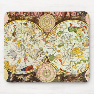 Planisphæri Cœleste 1698 - astrologi kartlägger Musmatta