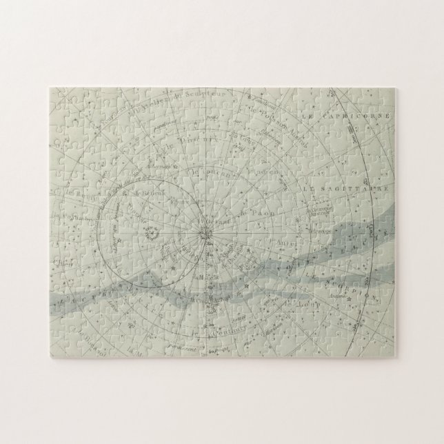 Planisphere Celeste Hemisphere Pussel (Horisontell)