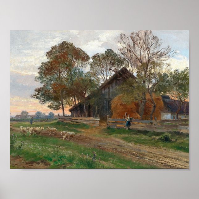 Plankenberg Hugo Darnaut Motif Poster (Framsidan)