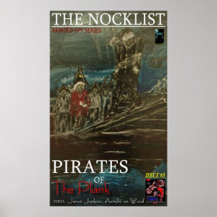 PLANKENS pirater Poster