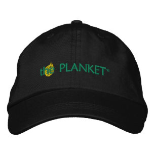 Planket Black Hat Broderad Keps