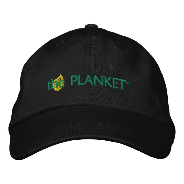 Planket Black Hat Broderad Keps (Framsida)