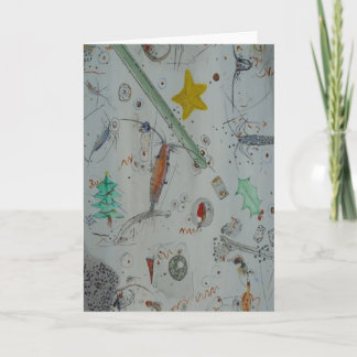 Plankton på Julön Helgkort