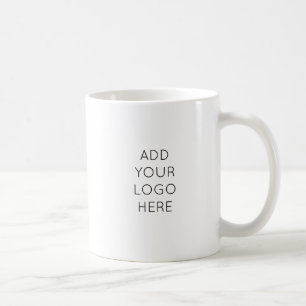 Planlägg din egna anpassningsbarpersonliglogotyp kaffemugg
