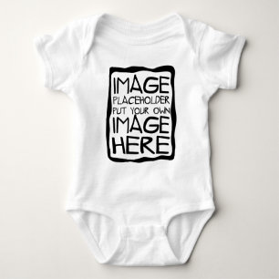 Planlägg din egna babyskjorta tee shirt