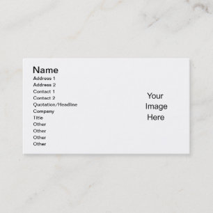 Planlägg din egna Businesscard Visitkort