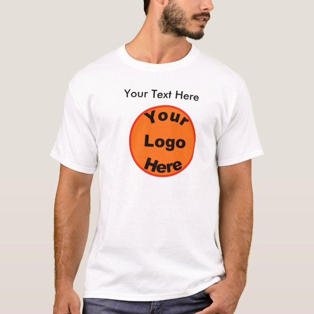 Planlägg din egna T-tröja W/Logo & bekläda & Tröja (Framsida)