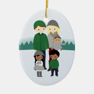 Planlägg din familjjulprydnad julgransprydnad keramik