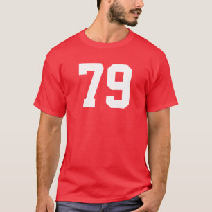 Planlägg ditt eget numrerar T-tröja T Shirt