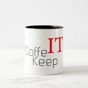 Planlägg precis DET kaffemuggen Två-Tonad Mugg