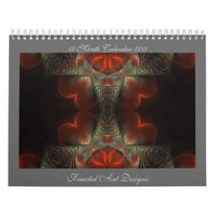 Planlägger Fractalkonst 2011 kalendern Kalender