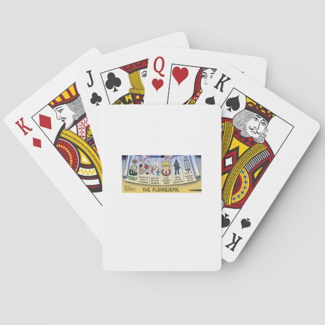 Plannedemiska uppspelningskort casinokort (Baksidan)