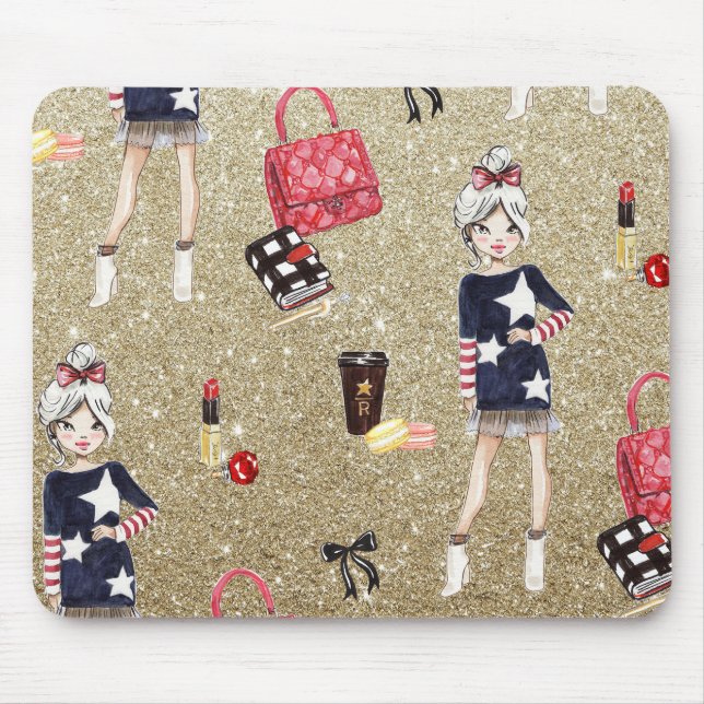 Planner Girl mousepad Musmatta (Framsidan)