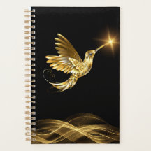 Planner Guld Hummingbird