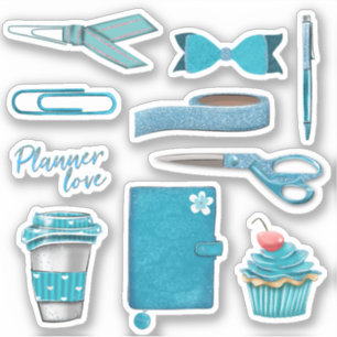 Planner kärlek volym 1, dekordekuppsättning klistermärken