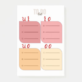 Planner:Master Your Day with the 4Quadrant Post-it Block