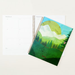 Planner Poetic Birds in Forest