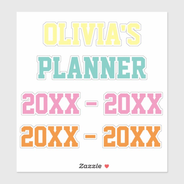 Planner Sticker Klistermärken (Ark)