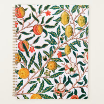 PLANNER: WILLIAM MORRIS: POMEGRANATES
