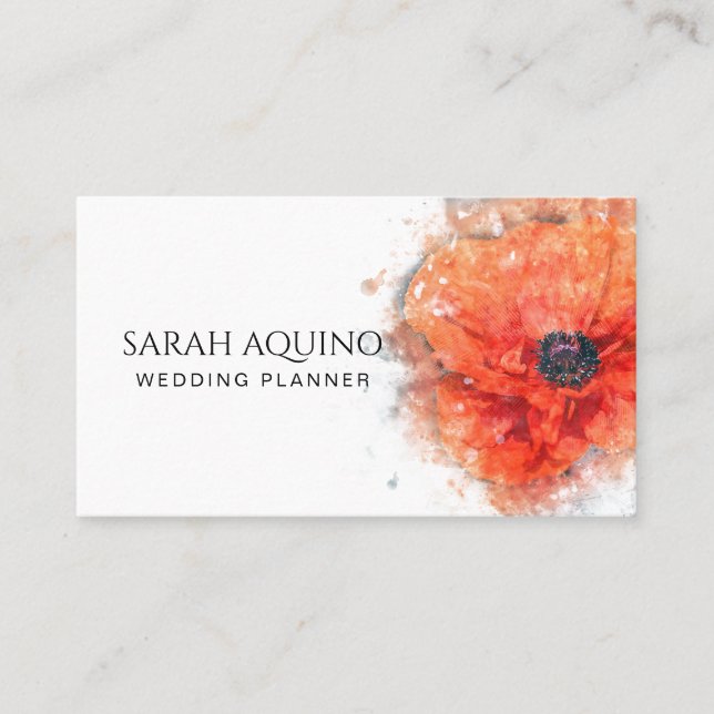 Planneren för händelse för elegant visitkort (Framsida)