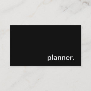 Plannervisitkort Visitkort