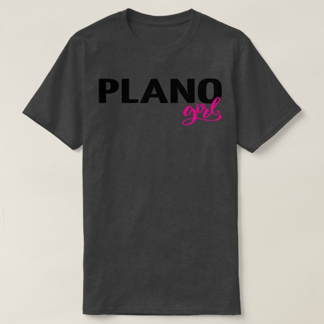 Plano Girl T Shirt (Design framsida)