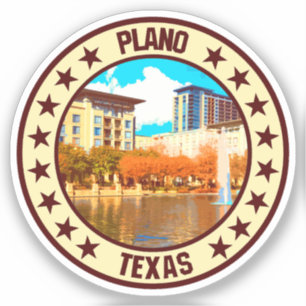 Plano Klistermärken