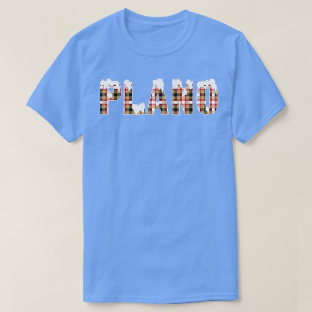 Plano Snö T Shirt (Design framsida)
