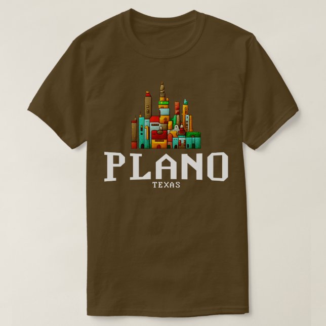 Plano Texas T Shirt (Design framsida)