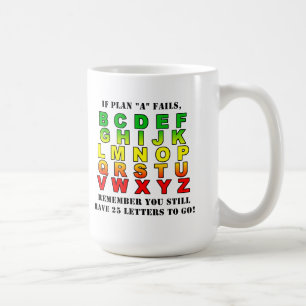 Plans 'B' genom 'Z' Mugg