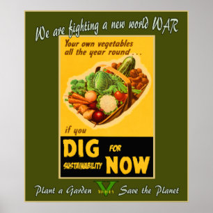 Plant a Garden - Rädda planeten Poster