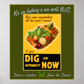Plant a Garden - Rädda planeten Poster