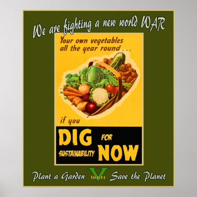 Plant a Garden - Rädda planeten Poster (Framsidan)