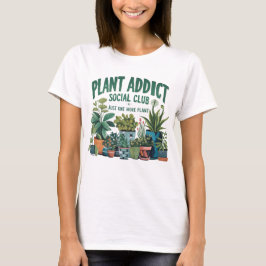 Plant Addict Social Klubb T Shirt