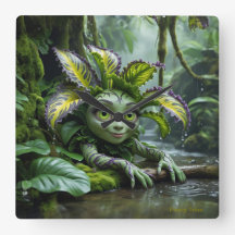 Plant Älskare Clock