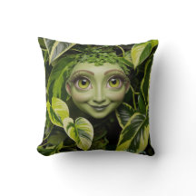 Plant Älskare Dekorativ kudde