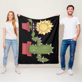 Plant Älskare Fleecefilt