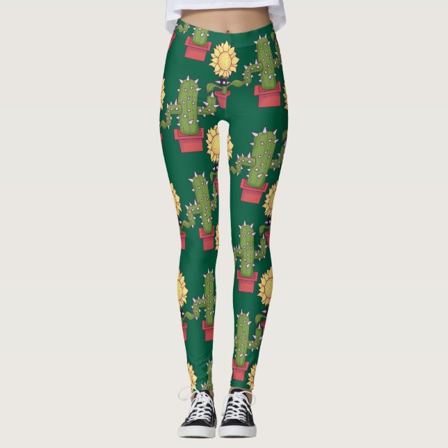 Plant Älskare Leggings (Framsida)