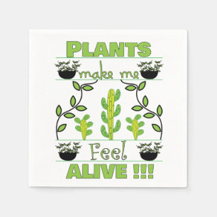 Plant Älskare Party Pappersservett