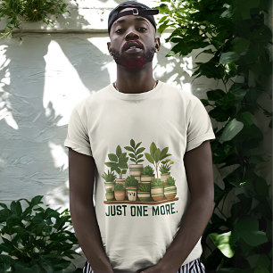 Plant Älskare T-Shirt - BARA EN MER minimalistisk