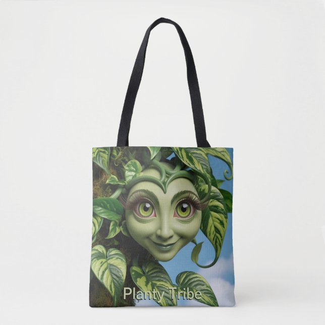 Plant Älskare Tote Bag Tygkasse (Framsida)