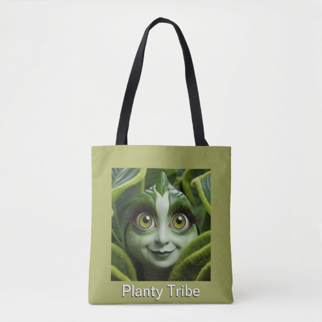 Plant Älskare Tote Bag Tygkasse (Framsida)