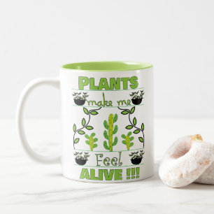 Plant Älskare Två-Tonad Mugg