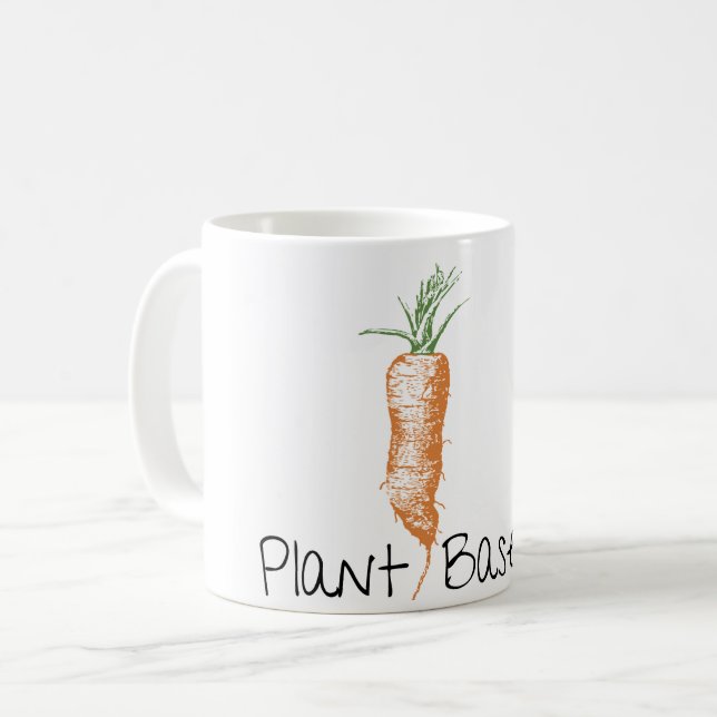 Plant Baserad Carrot Mugg (Framsida vänster)