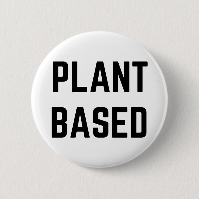 Plant Baserat Vegan Knapp (Framsida)
