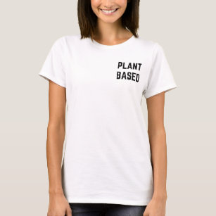 Plant Baserat Vegan T Shirt