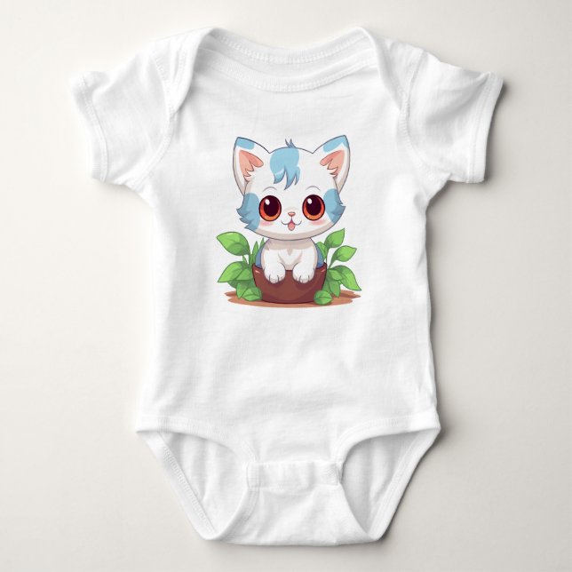 Plant Cat T Shirt (Framsida)