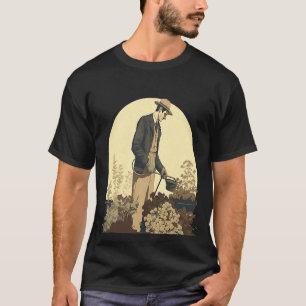 Plant Collector Botanist Pappa Vintage Stil Garden T Shirt