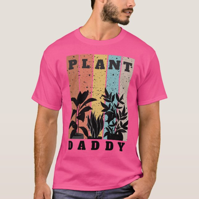 Plant Daddy Basic T-Shirt (Framsida)