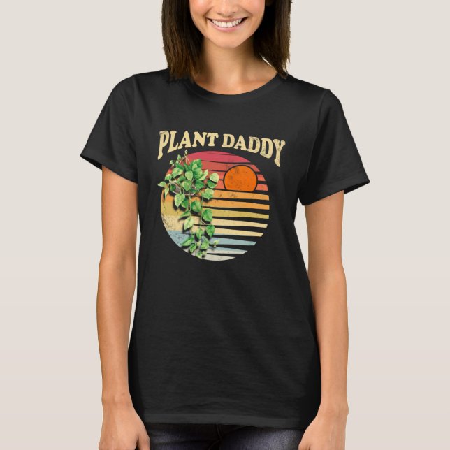 Plant Daddy Nature Botanical Gardener Plant Dad Ga T Shirt (Framsida)